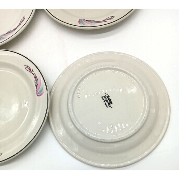 Vintage Alladdin Temp-Rite Better By Degrees Set Of Five Salad Plates - Picture 6 of 6